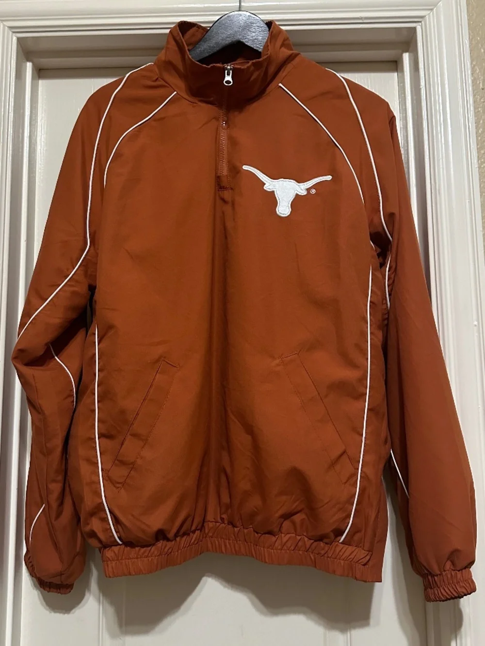 NWT Vintage UT Longhorns 1/4 Zip Lined Pullover M
